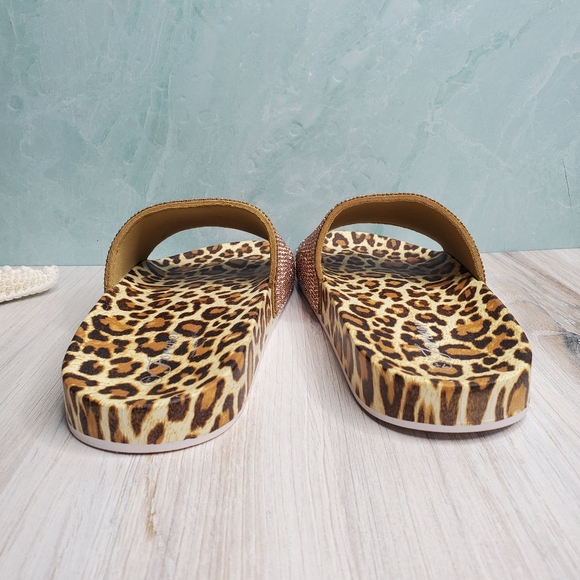 New Snake Sparkle Slide Sandals - Picture 6 of 7